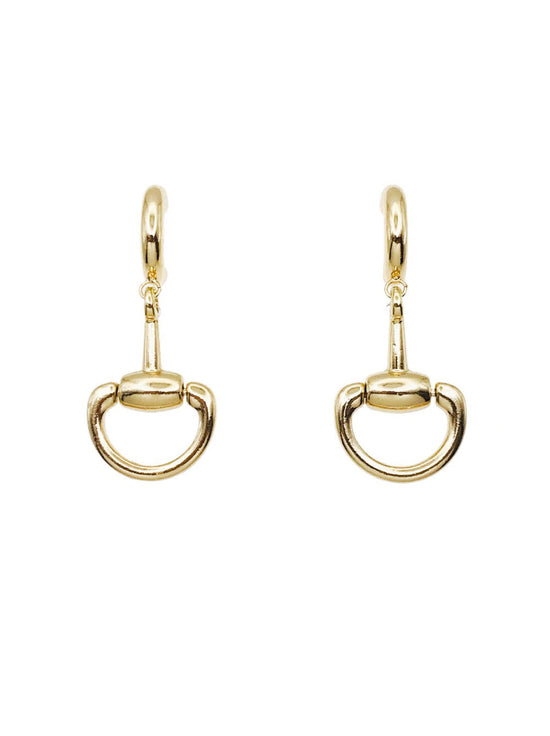 Miles Horsebit Earrings