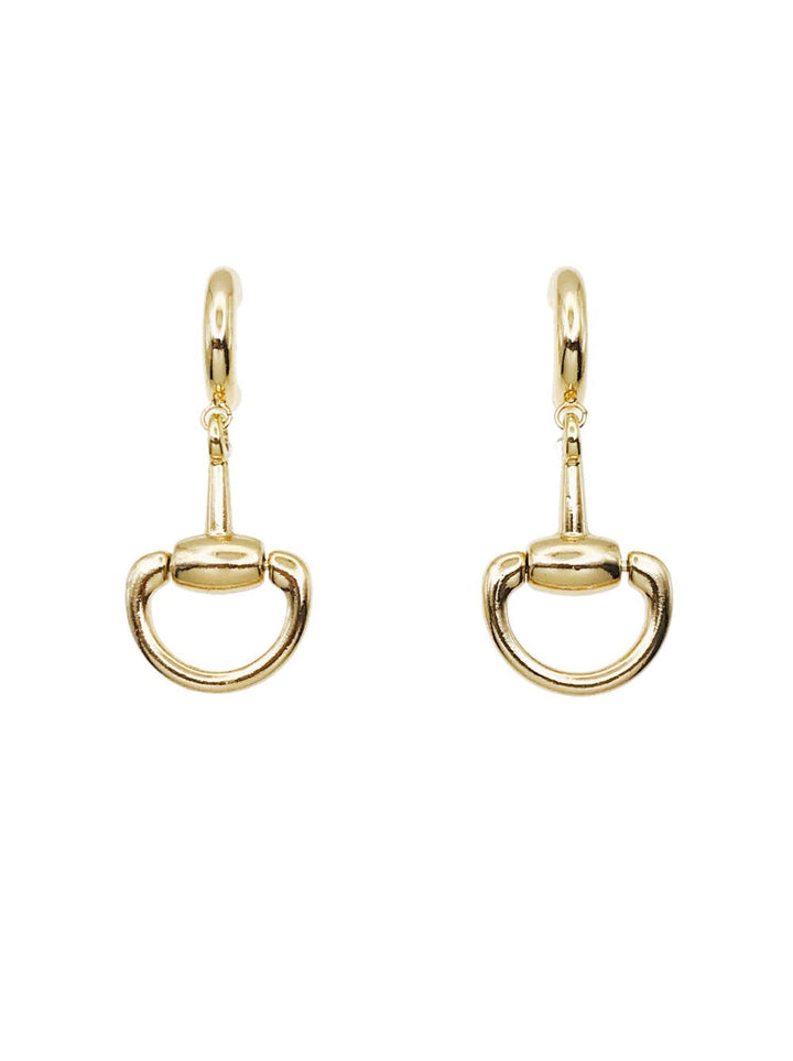Miles Horsebit Earrings