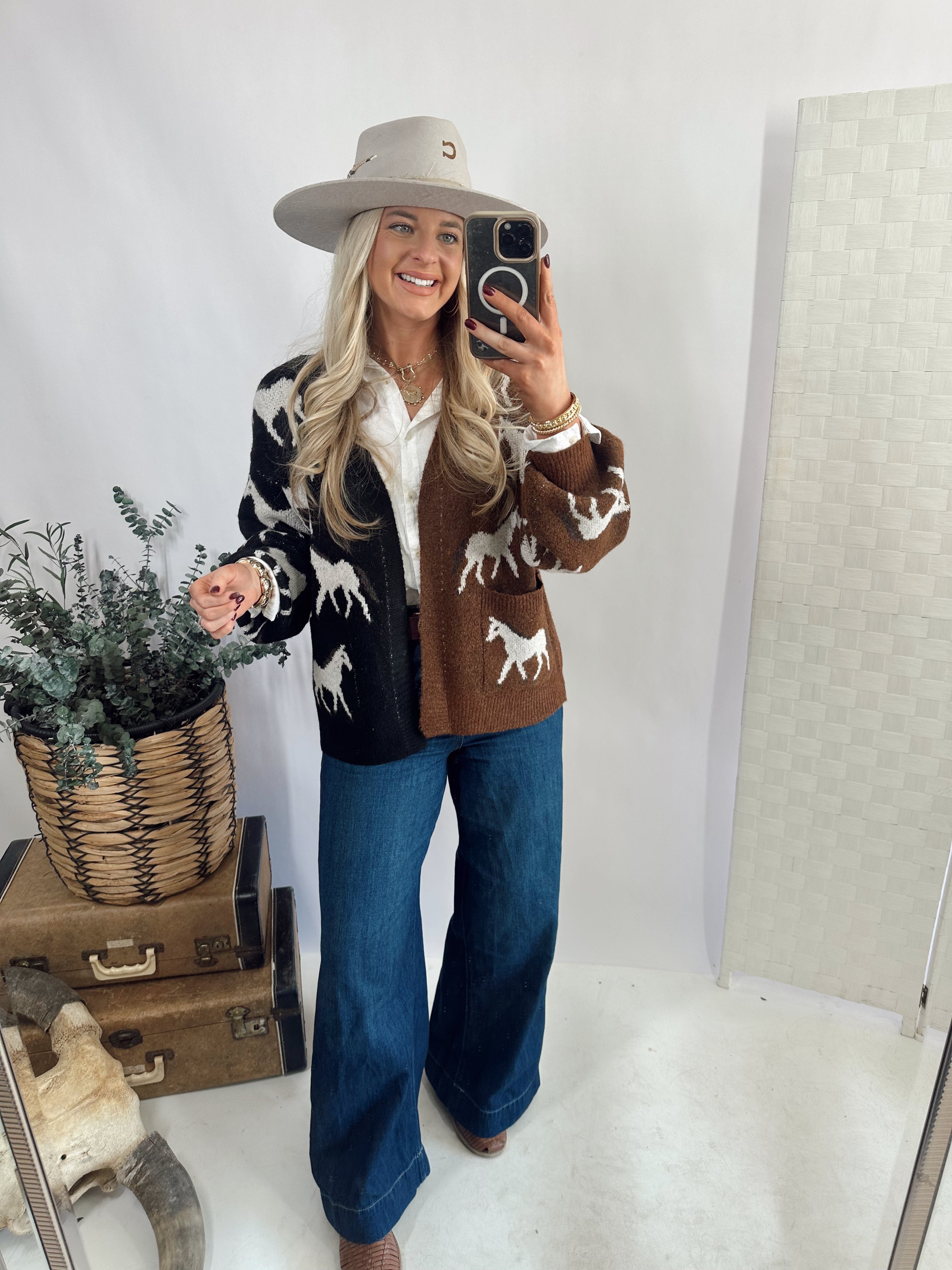 Wild Horses Cardigan