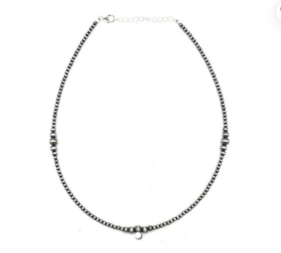 Handstrung Bead 3-6MM 16 Inch Graduated Pearl Necklace