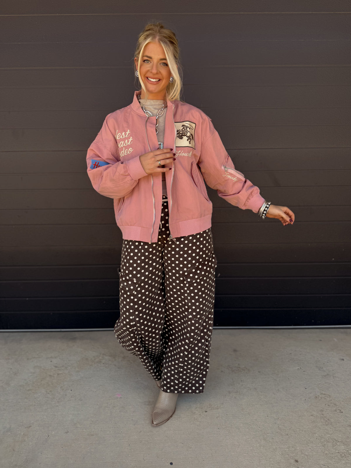 Bailee Bomber *Pink