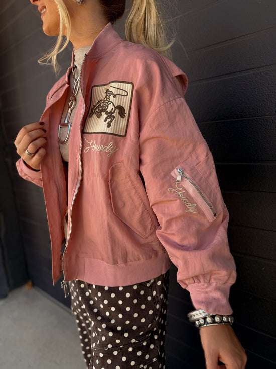 Bailee Bomber *Pink