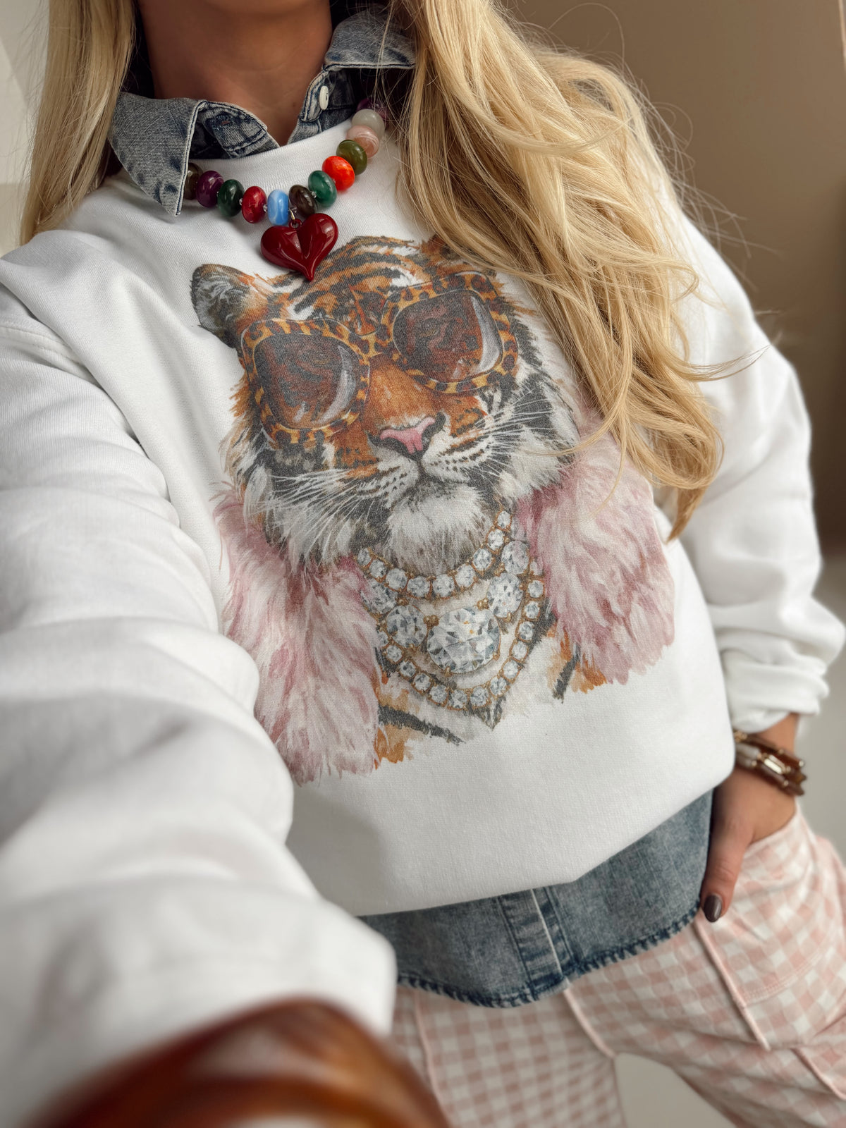 Tiger Glam Sweatshirt