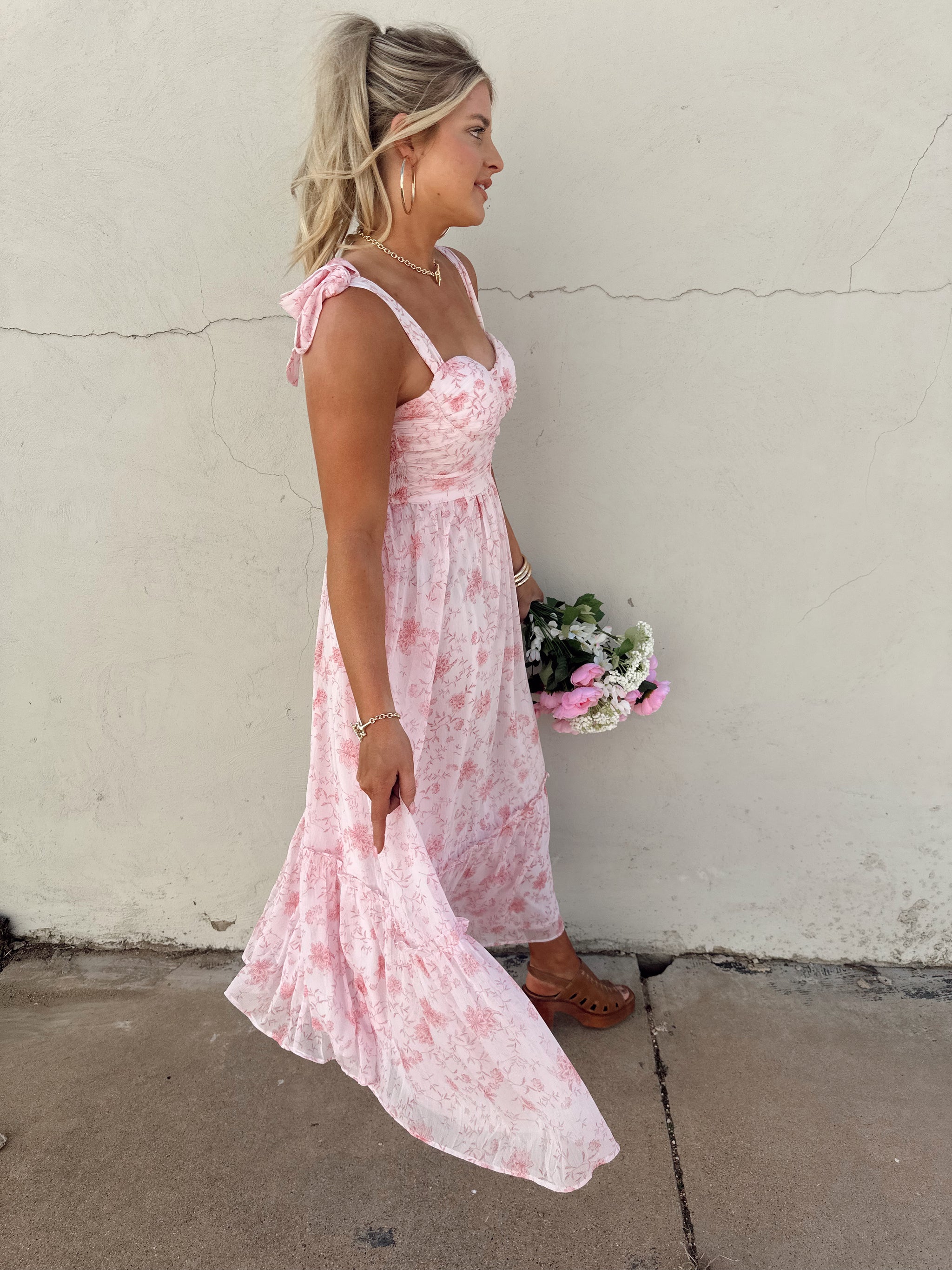 Pink Posie Dress