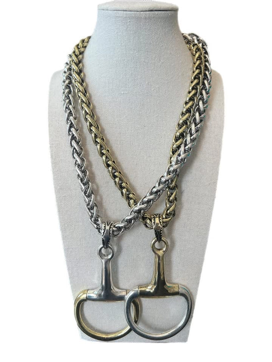 Little Bit of Western | Mixed Metal Gold Chain
