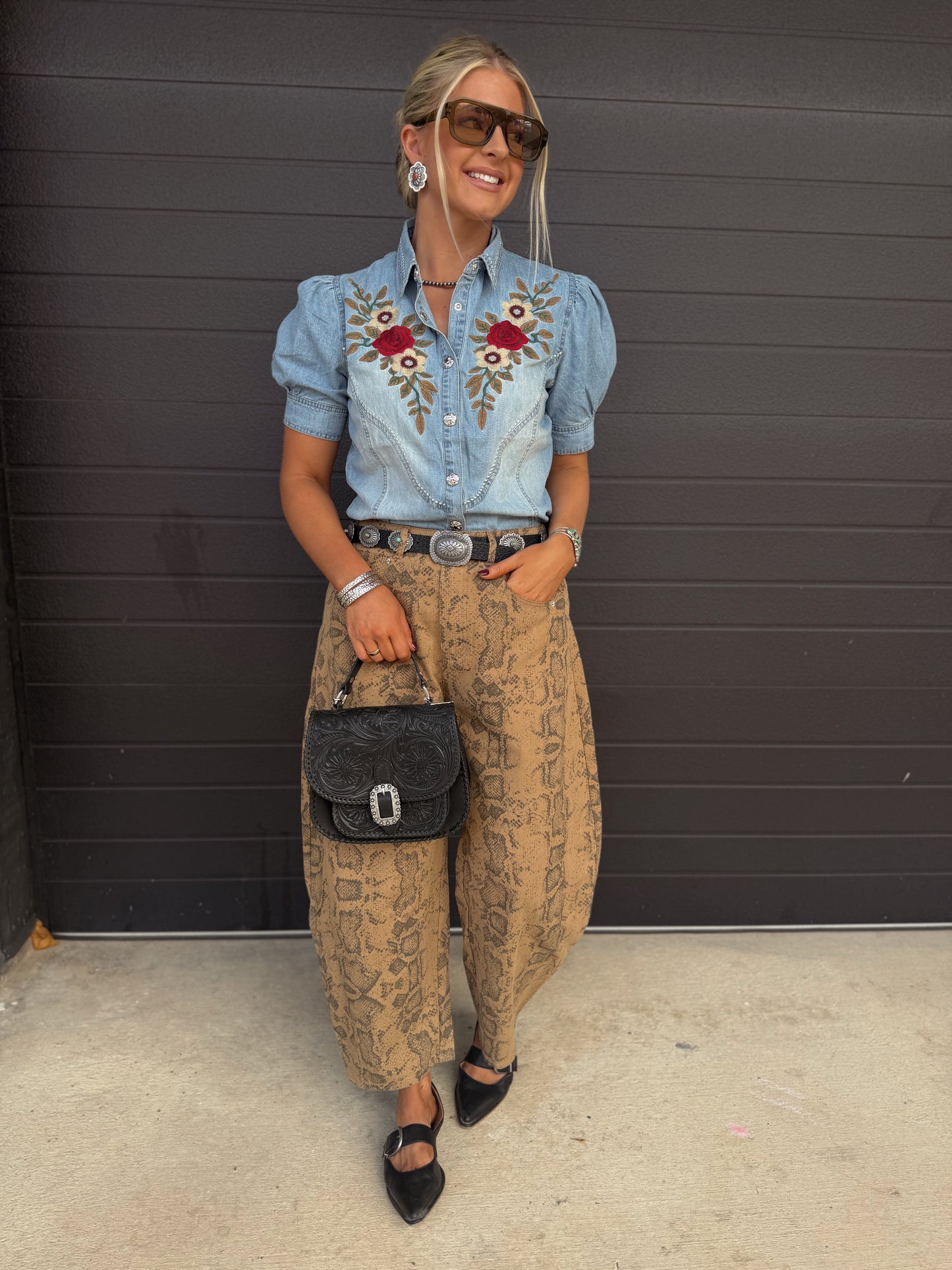 Sutton Top *Denim