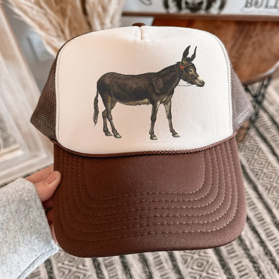 Vintage Donkey Trucker Cap
