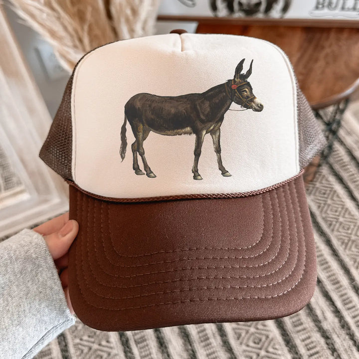 Vintage Donkey Trucker Cap