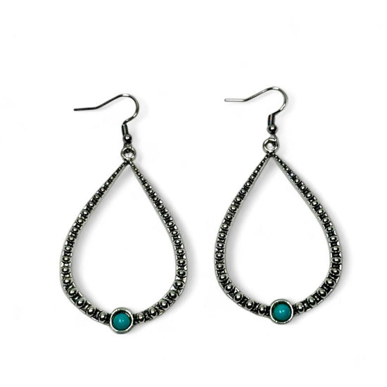 Patsy Earrings | 18K Gold Plated White Gold