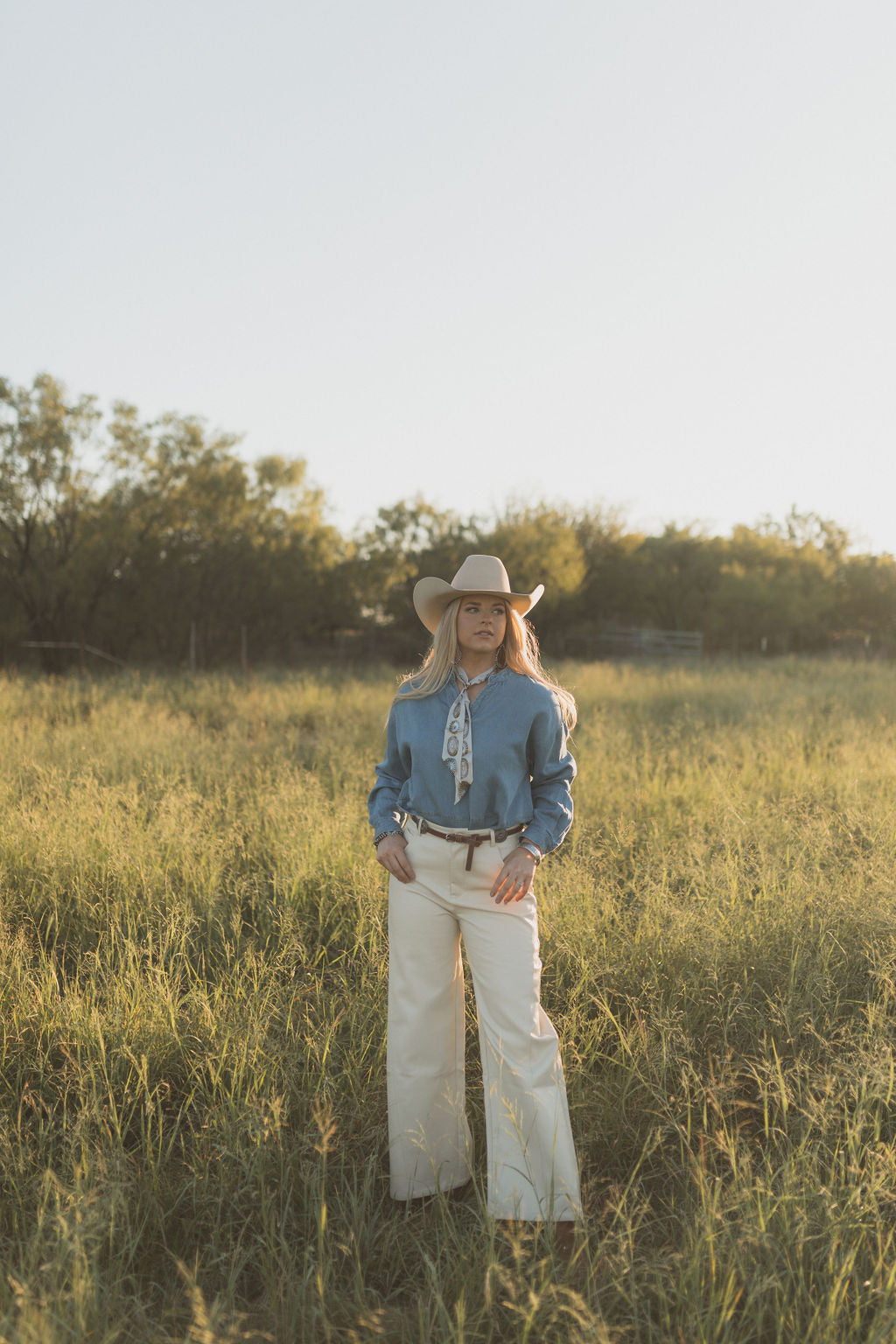 Laredo Leather Pants *Ivory