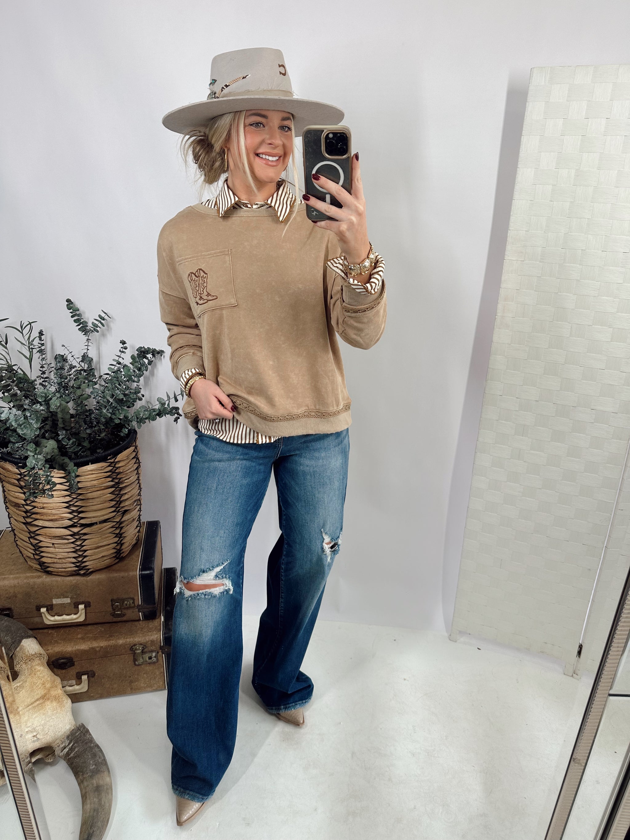 All Boots Sweatshirt