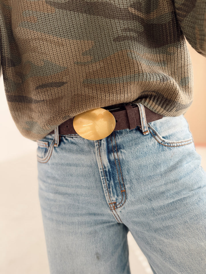 Braxton Belt *Chocolate