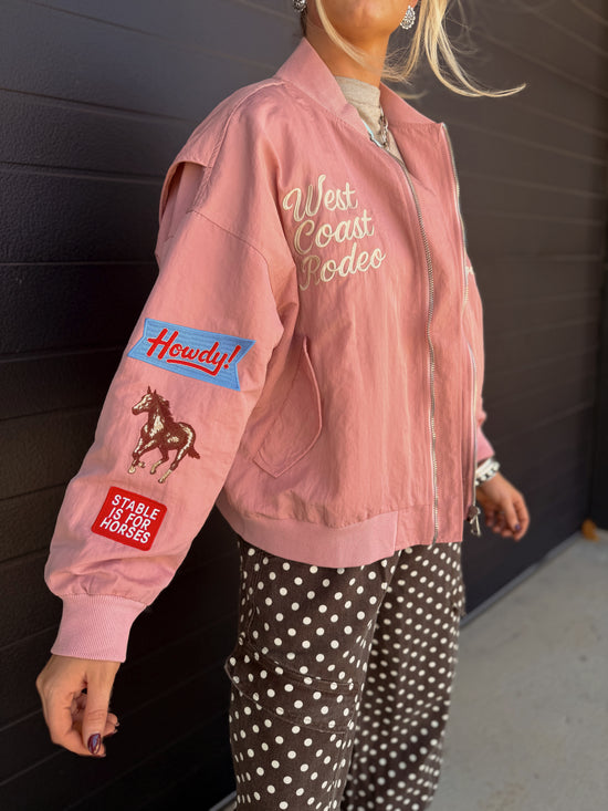 Bailee Bomber *Pink
