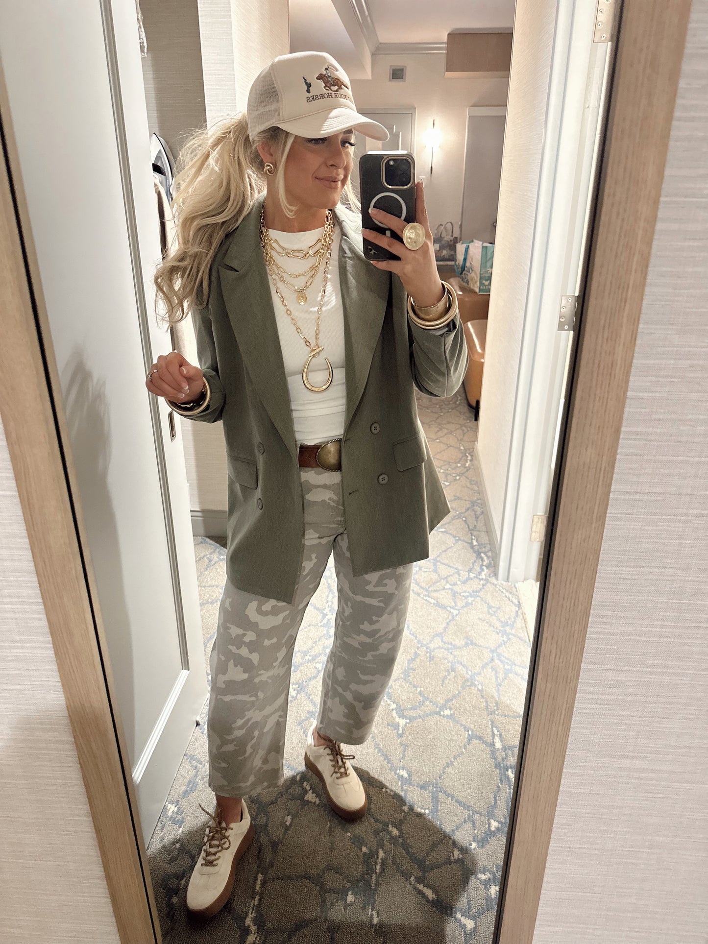 The Murrie Blazer *Olive