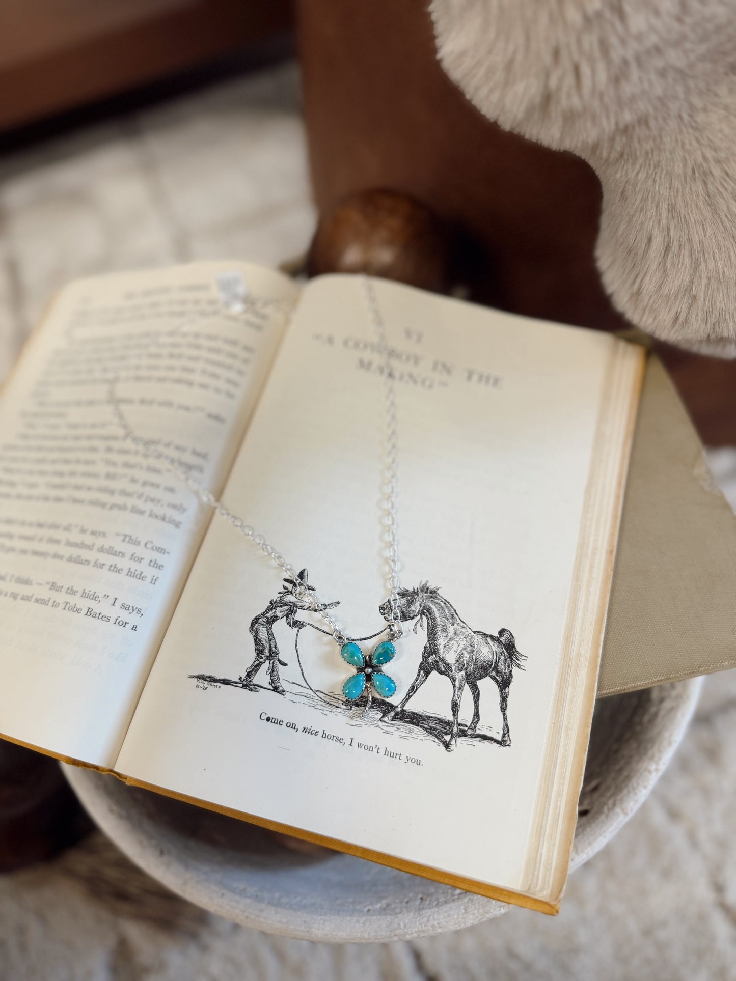 Kary Kingman Turquoise Necklace Hada Collection