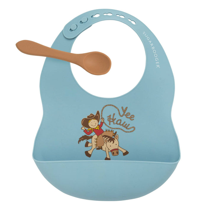 Yee Haw Bib & Spoon Set