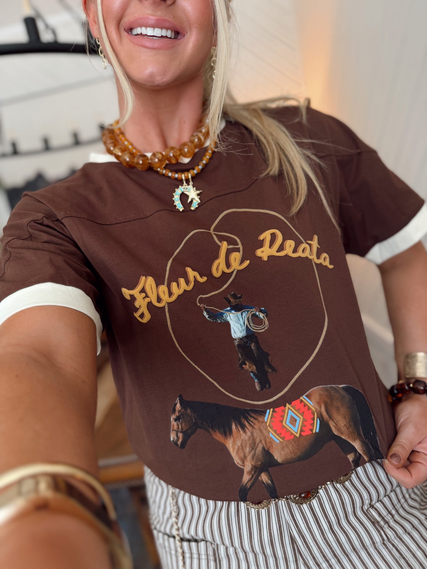Fleur de Reata Top