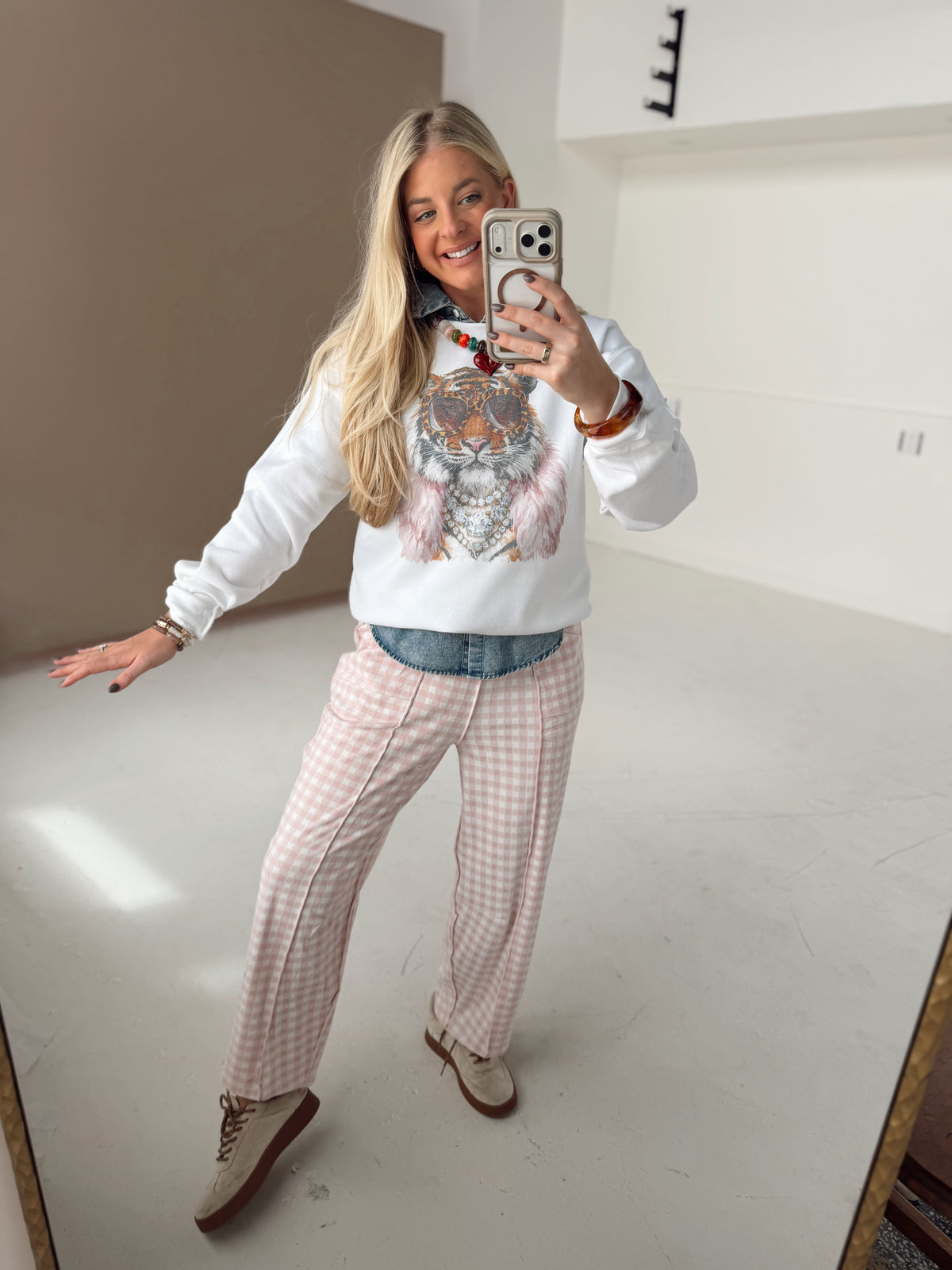 Tiger Glam Sweatshirt