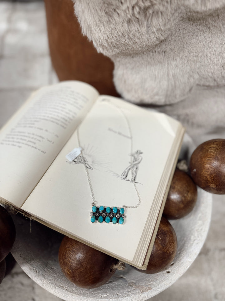 Amara Hada Collection Kingman Turquoise Necklace