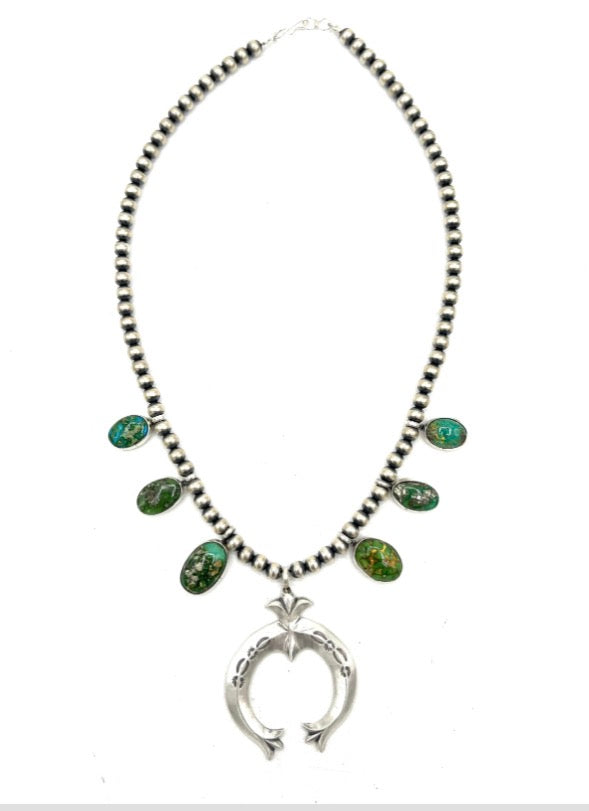 Navajo Handmade Sonoran Gold Necklace - Letricia Largo