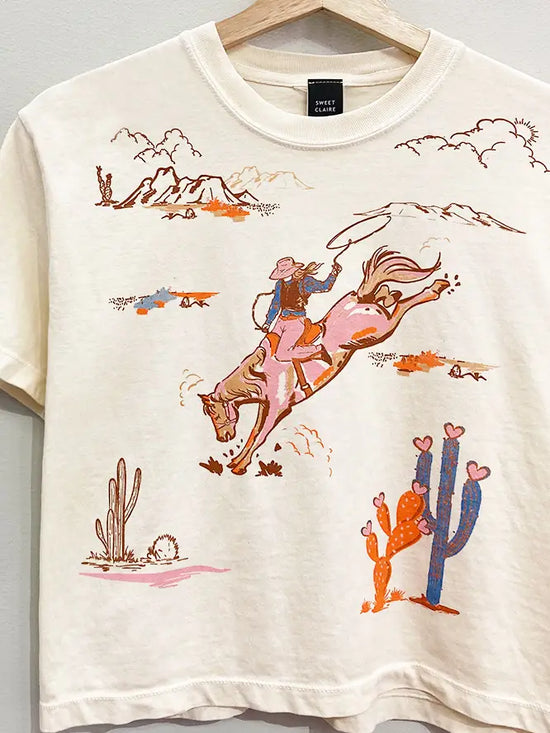 Cowgirl Mountain Graphic