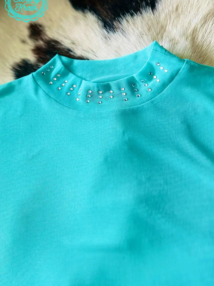 The Turquoise Trouble Top