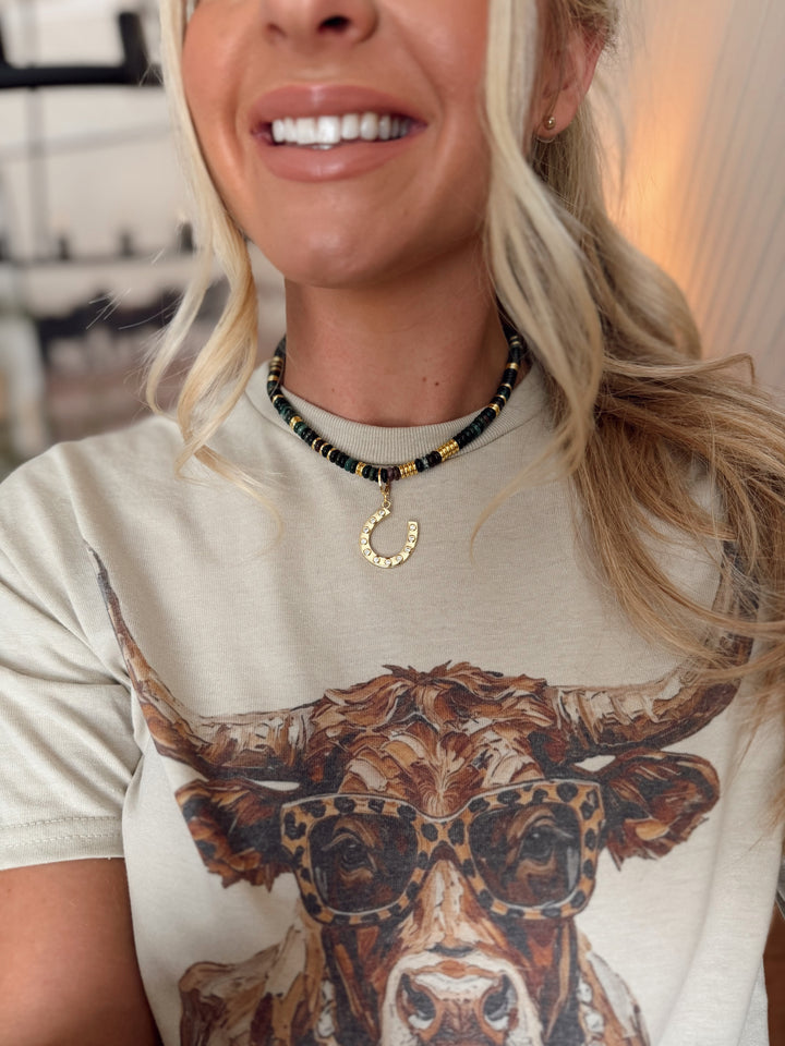 Cleo Dark Multi Necklace