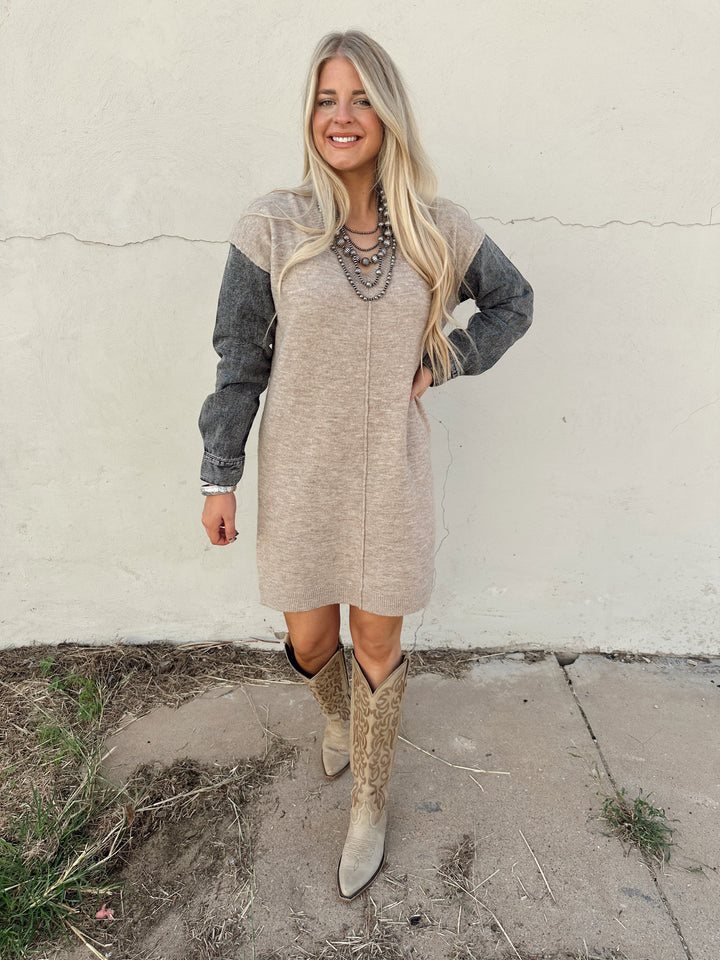 The Kinsley Sweater Dress