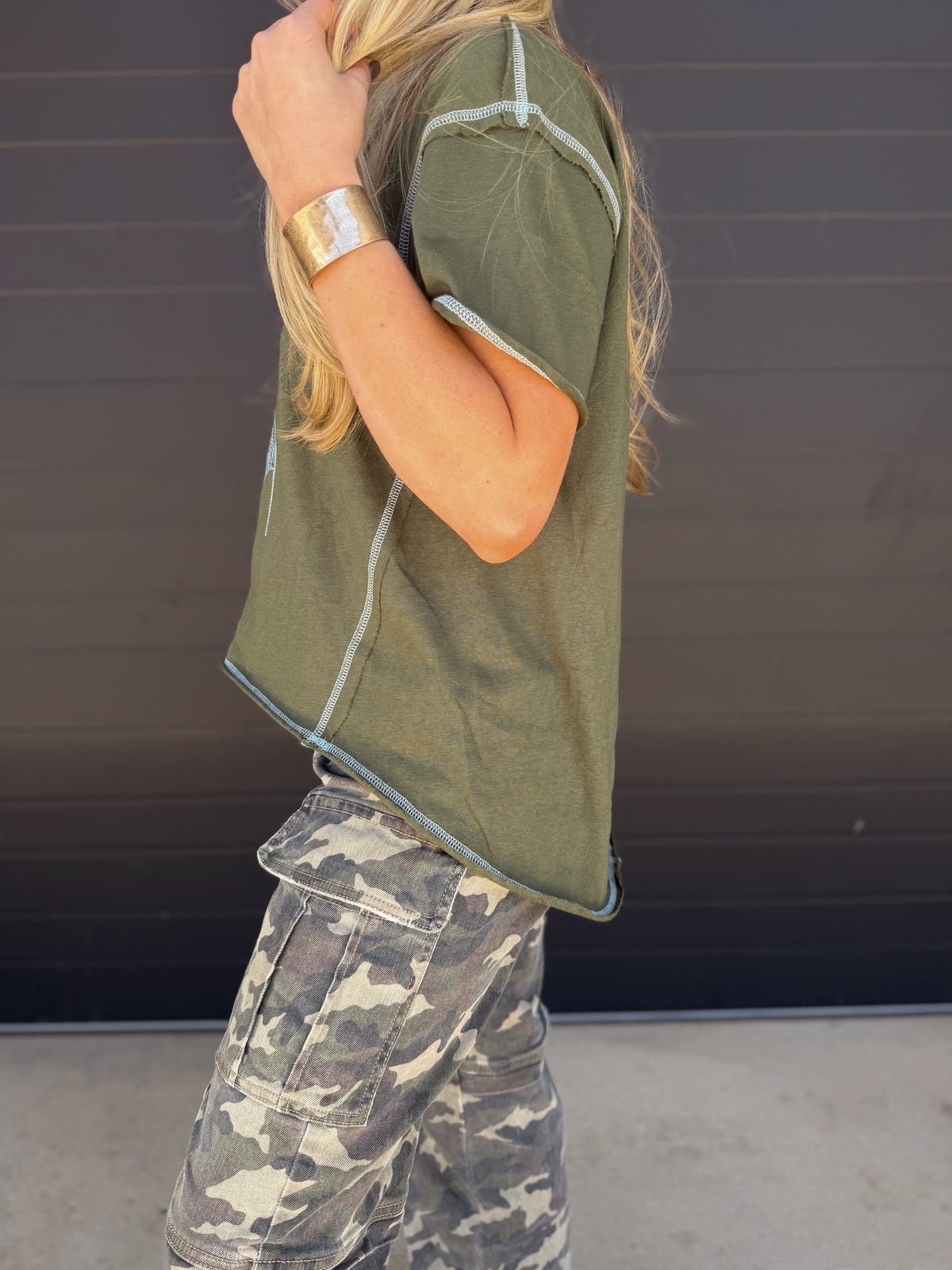 Staredown Stitch Top *DARK