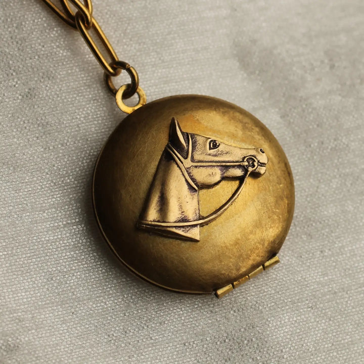 Vintage Horse Locket