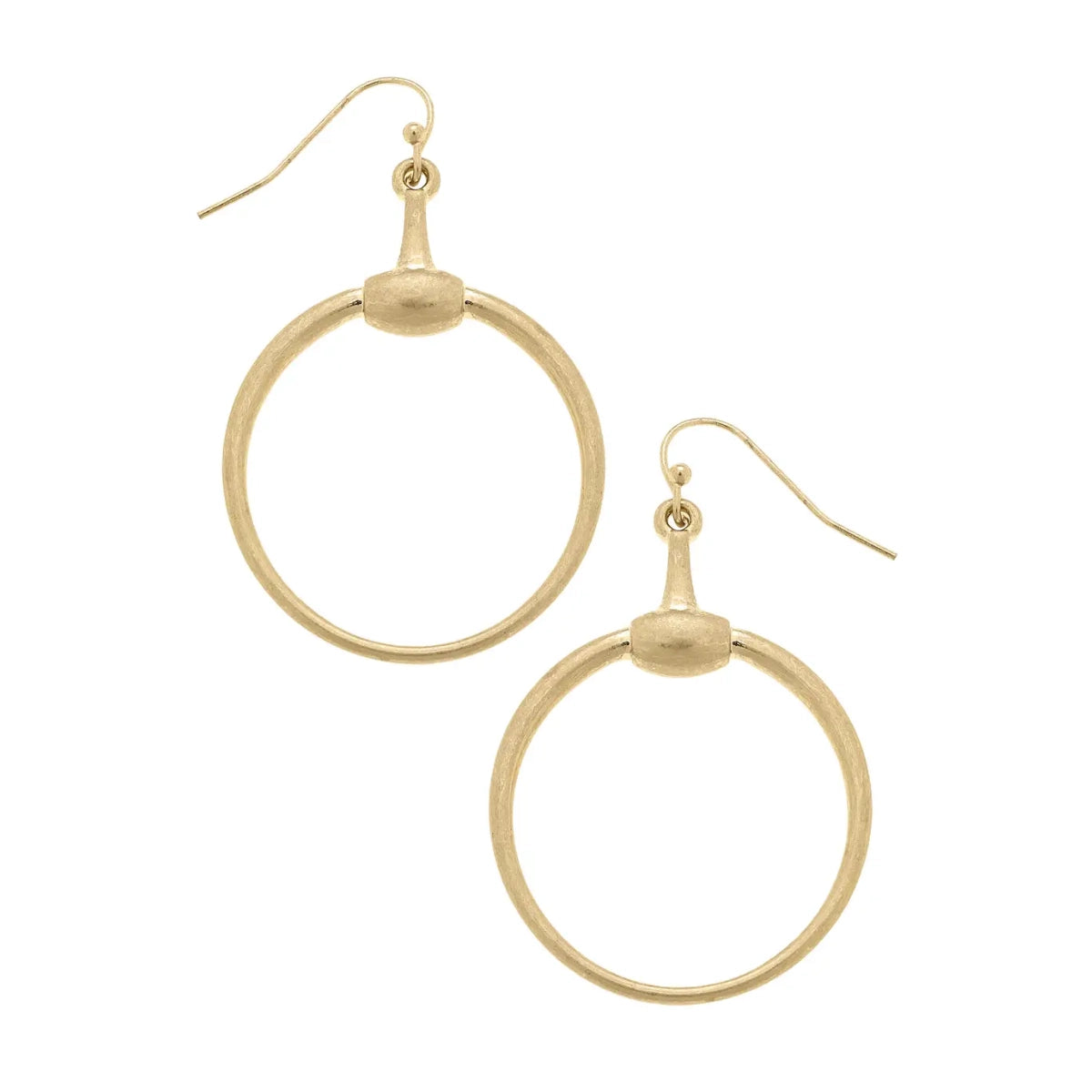 Peyton Horsebit Earrings *Gold