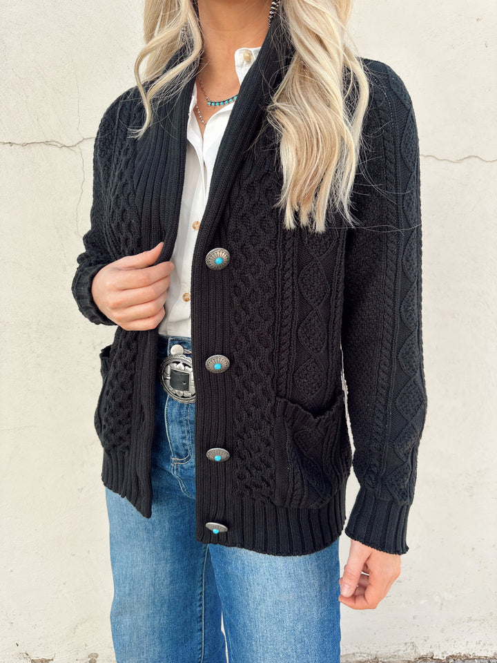 The Mackey Cardigan *Black