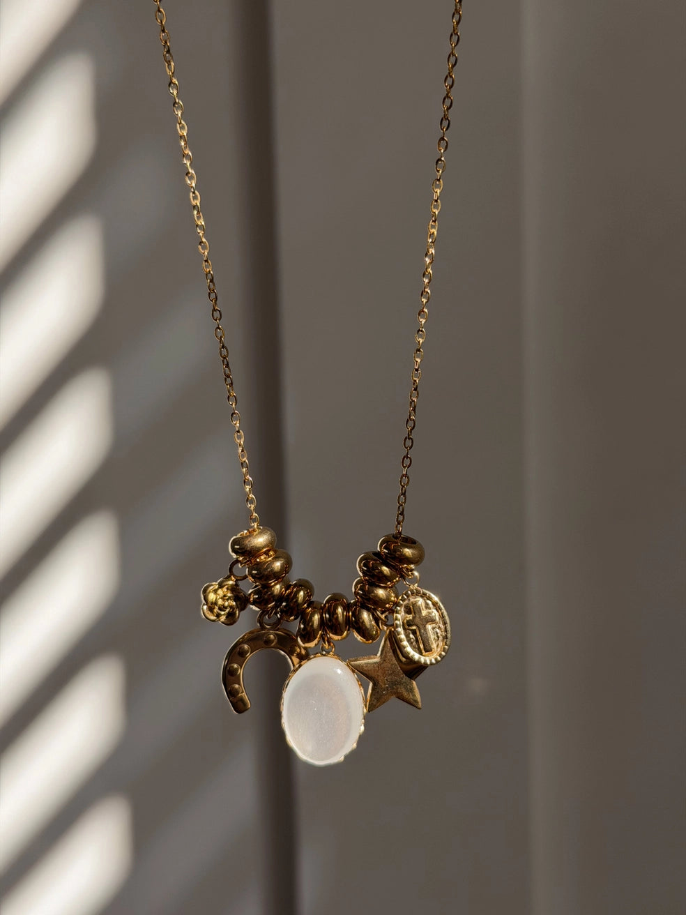 Not Luck Just God Necklace