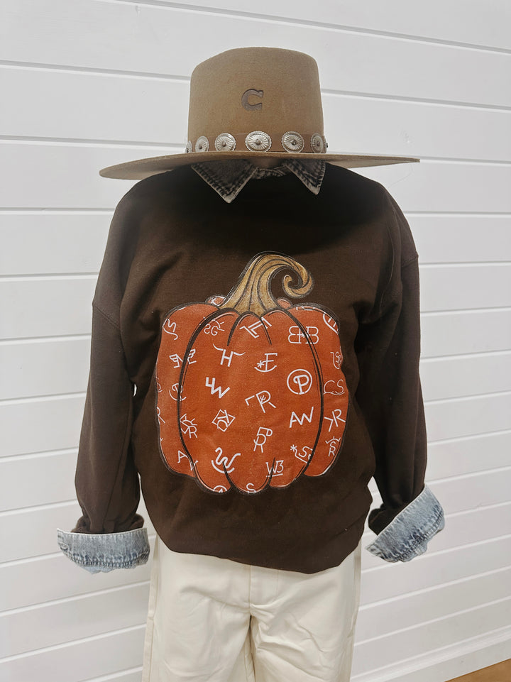 Branded Pumpkin Sweatshirt