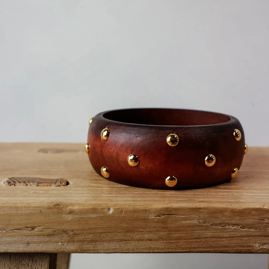 Brown Wood Bracelet