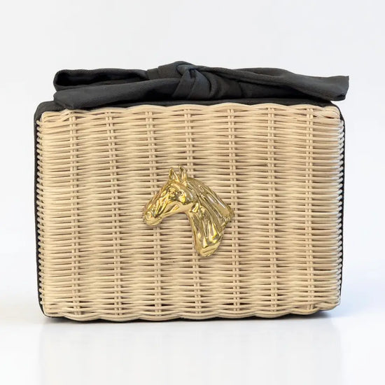 Derby Bow Clutch - Black
