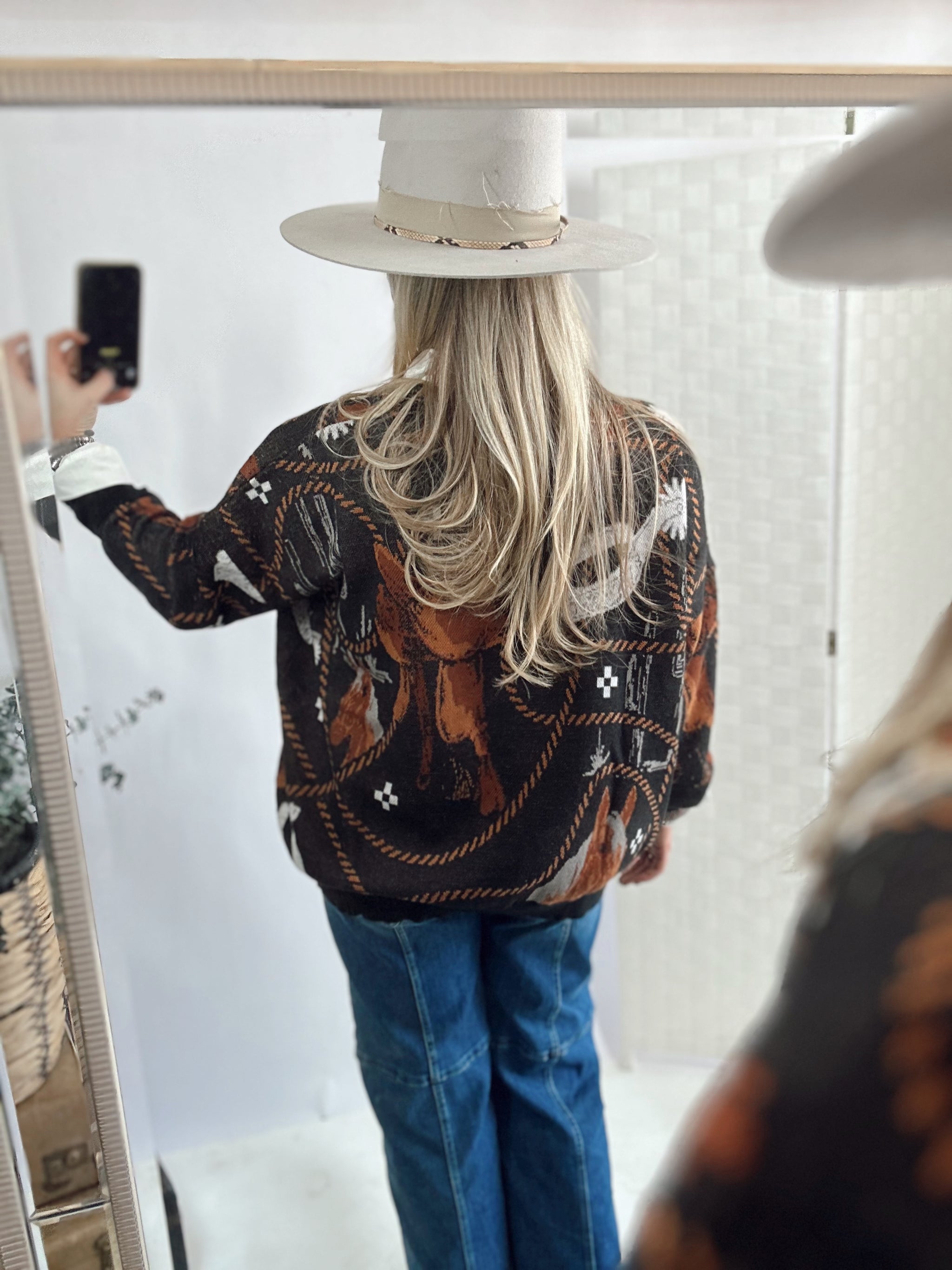 The Saddle Up Sweater