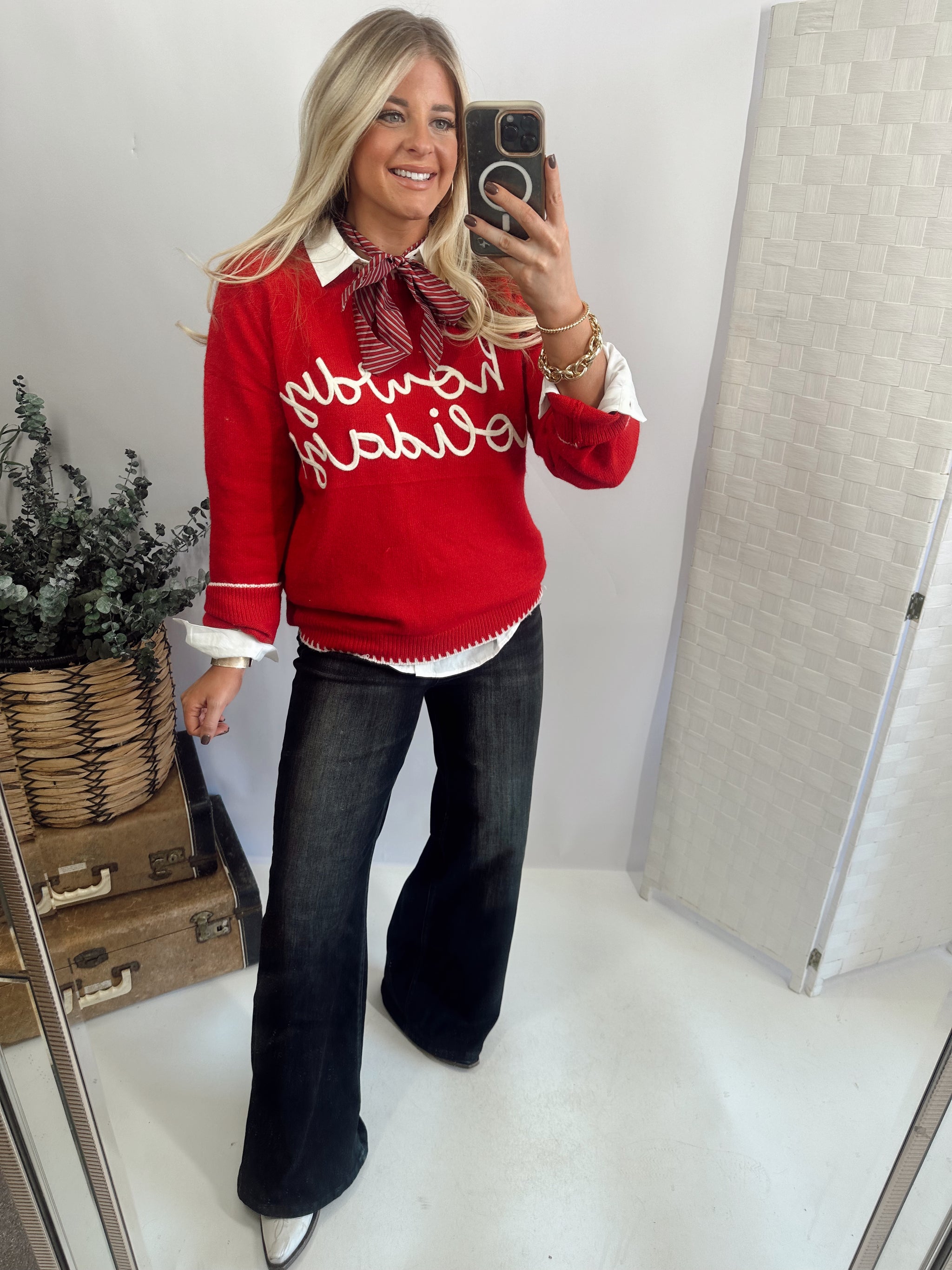 Howdy Holiday Sweater