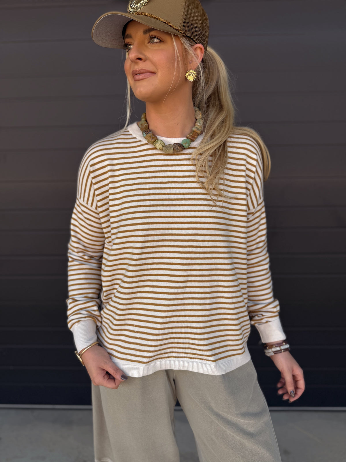 Scottie Sweater *Ivory/Mocha