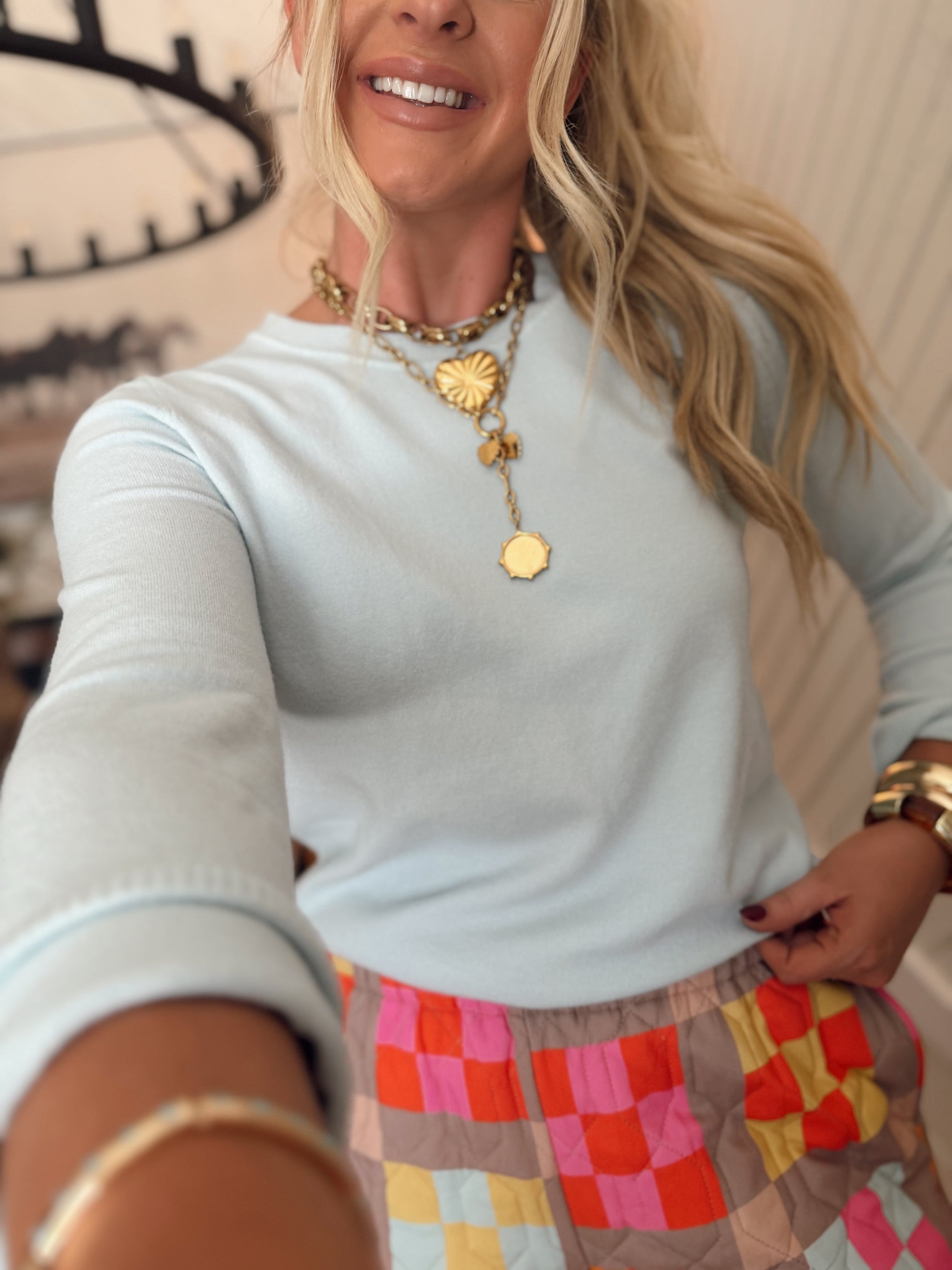 Micha Sweater *Lt Blue