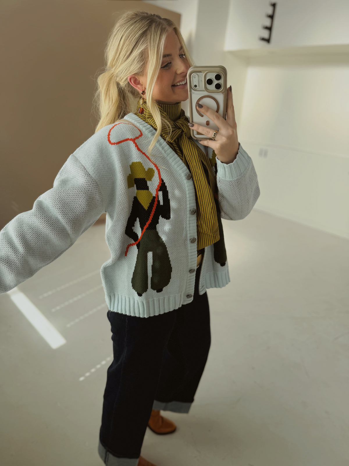 LASSO LEGEND CARDIGAN *LIGHT