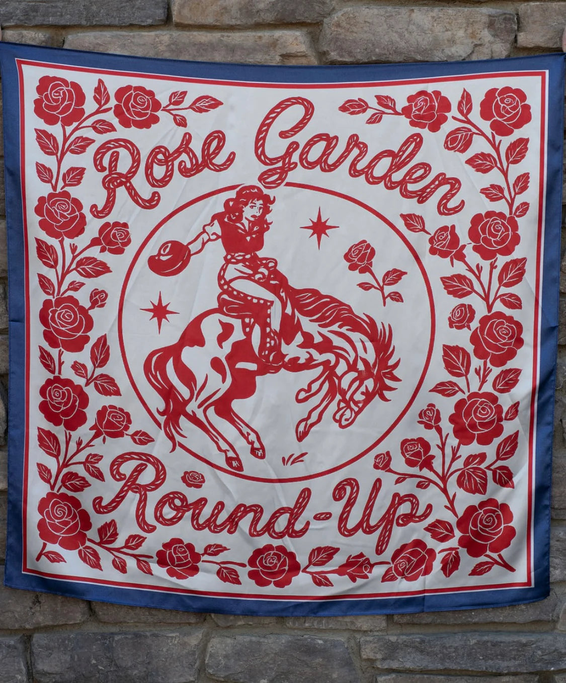 Rose Garden Round Up Wild Rag