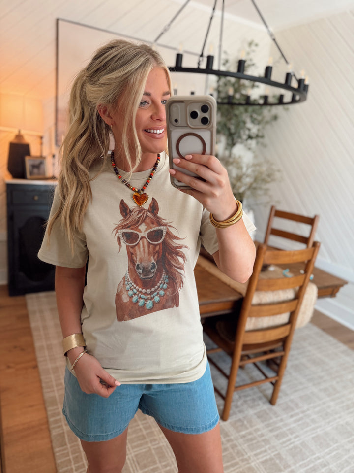 Glam Horse Graphic