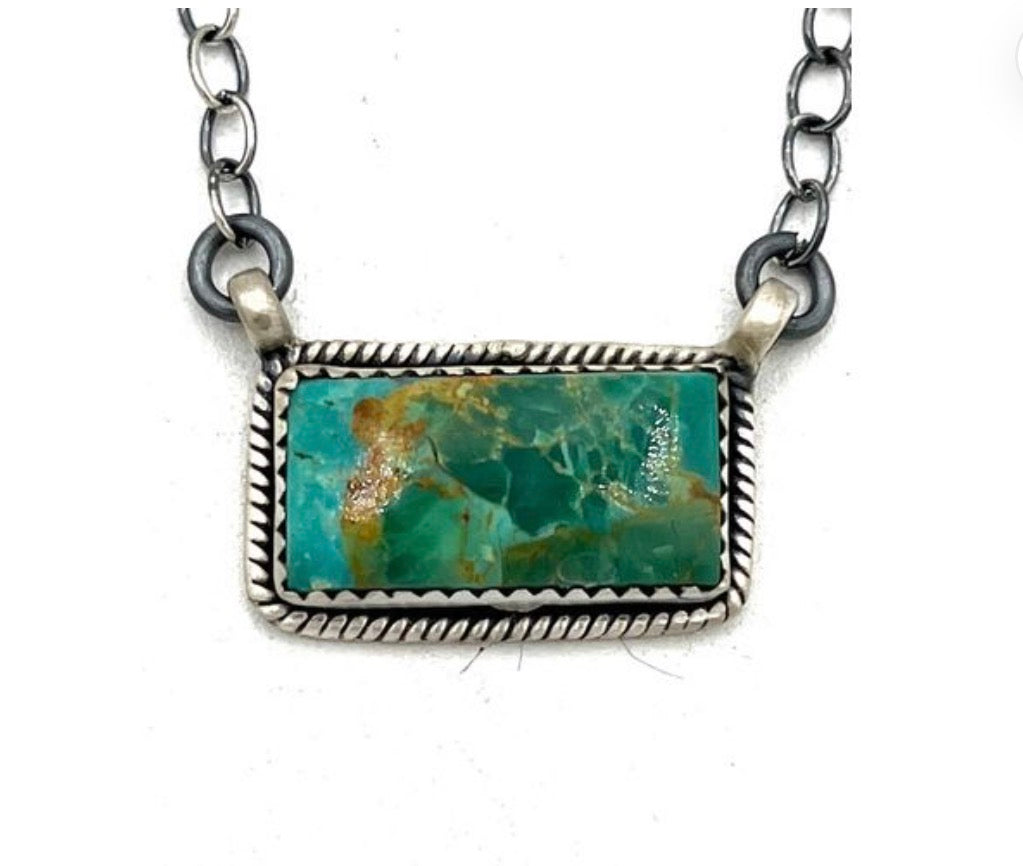 Harlow Kingman Turquoise Necklace Hada Collection