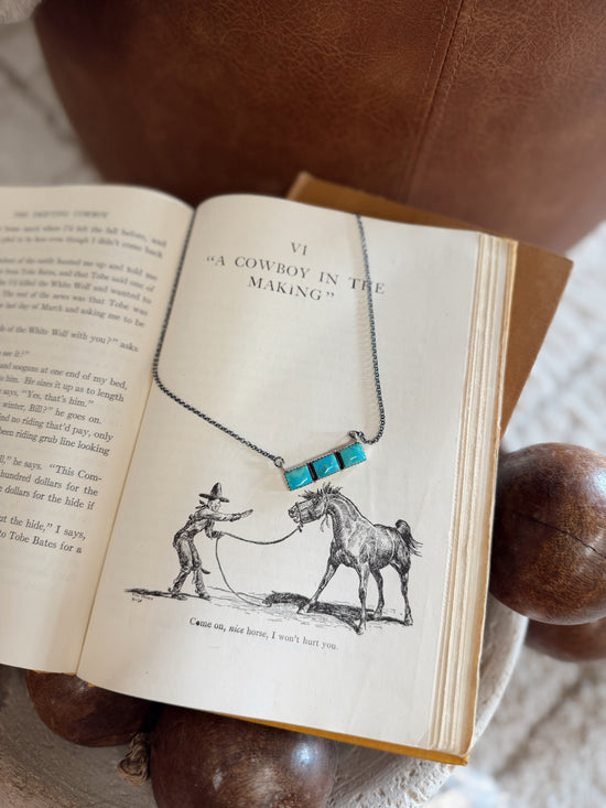 Quinn Kingman Turquoise Necklace Hada Collection