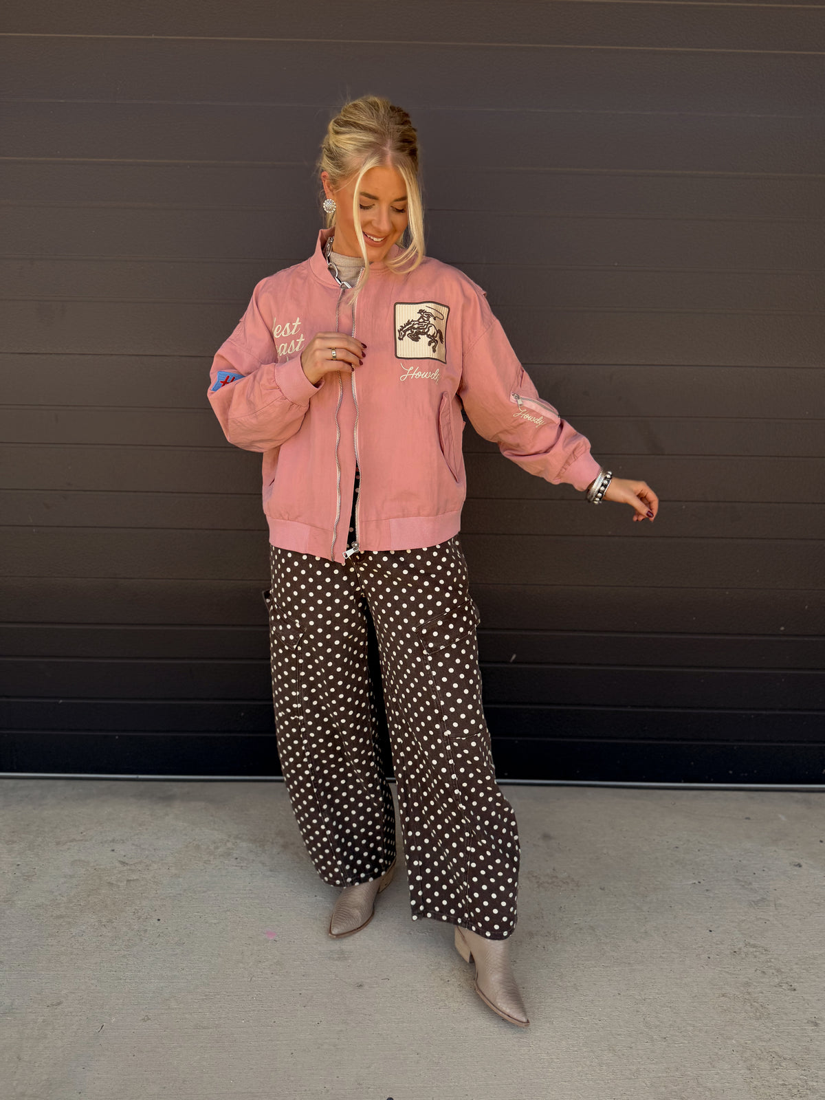Bailee Bomber *Pink