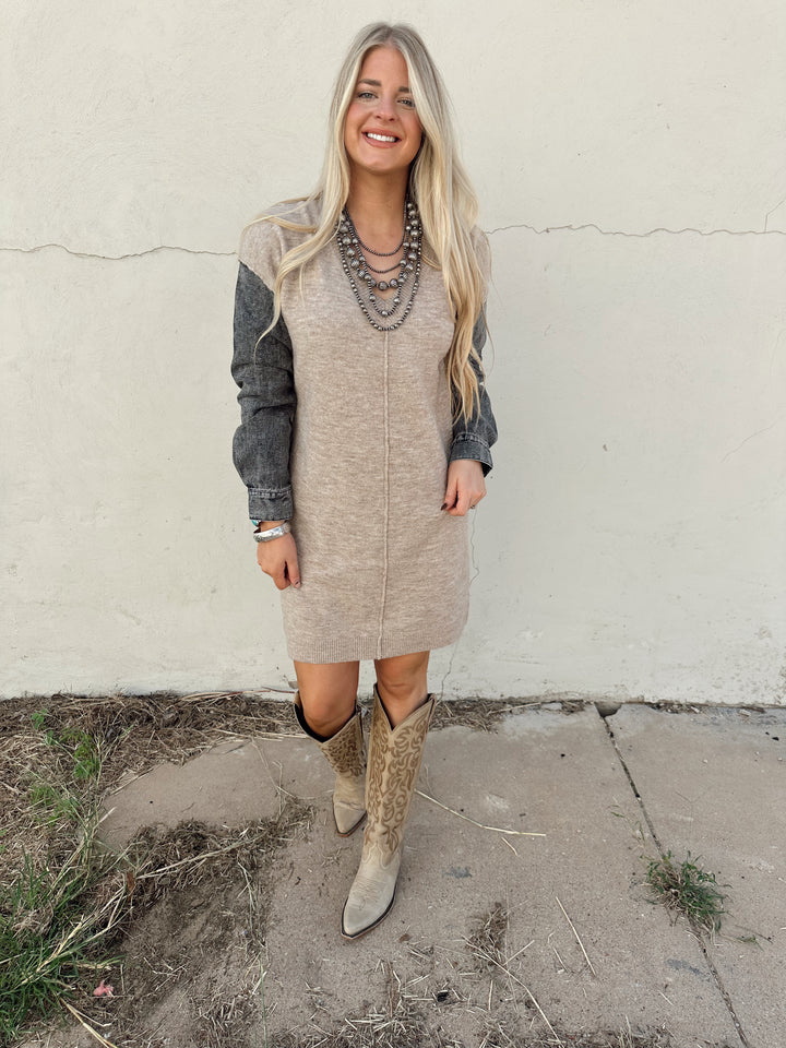 The Kinsley Sweater Dress