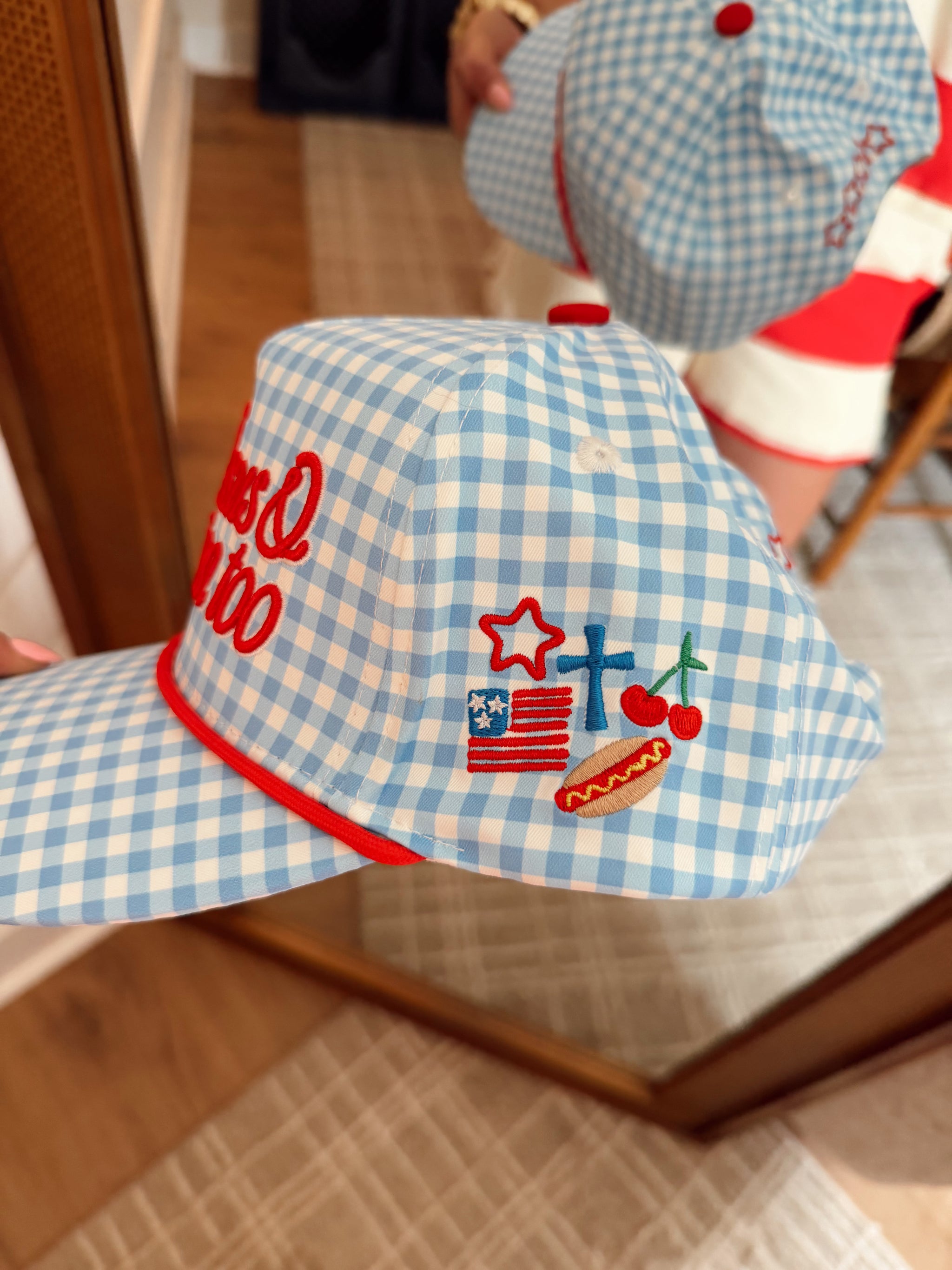 Loves Jesus & America Too Hat