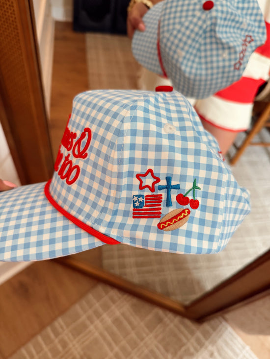 Loves Jesus & America Too Hat