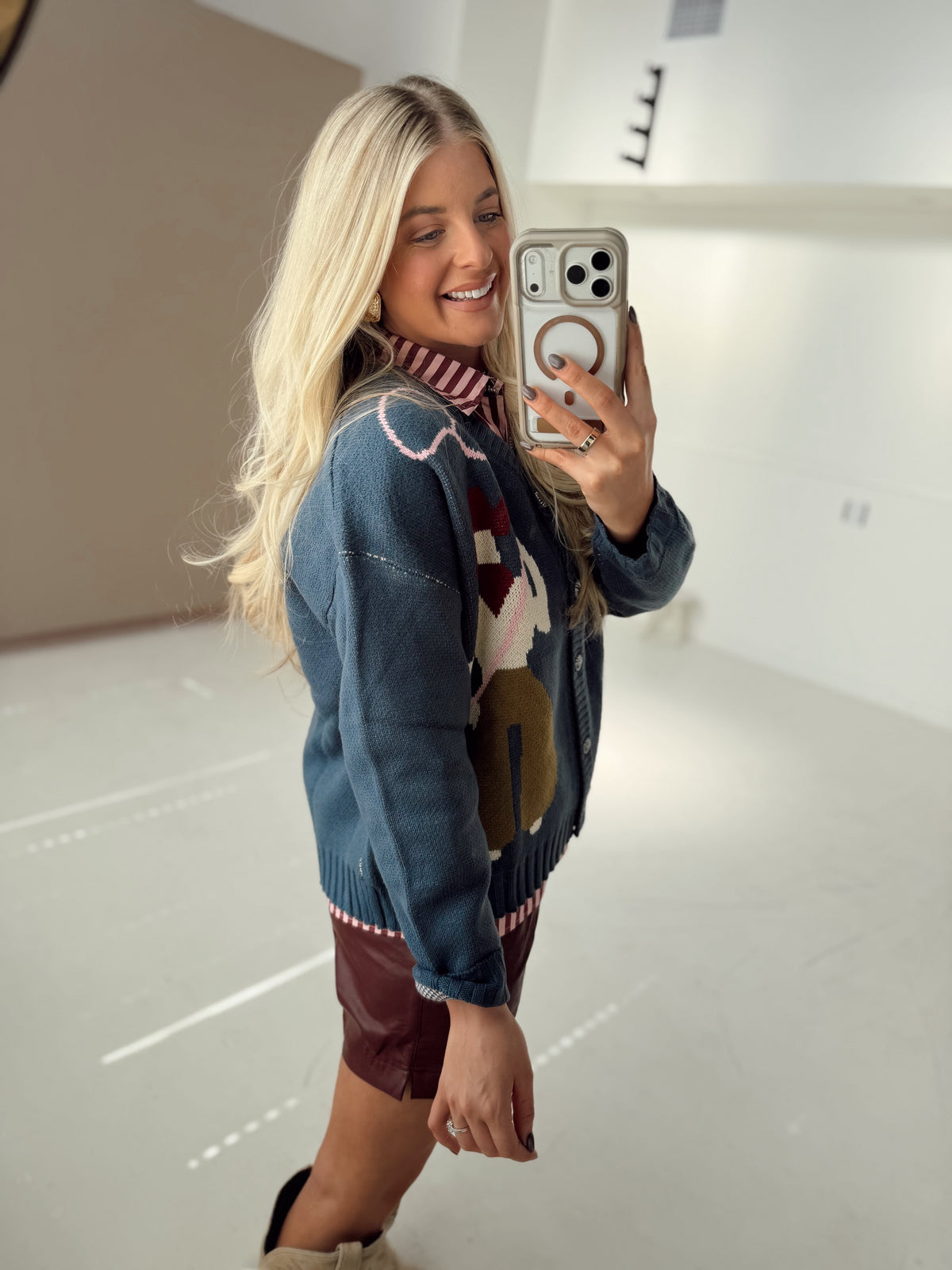 Lasso Legend Cardigan *denim